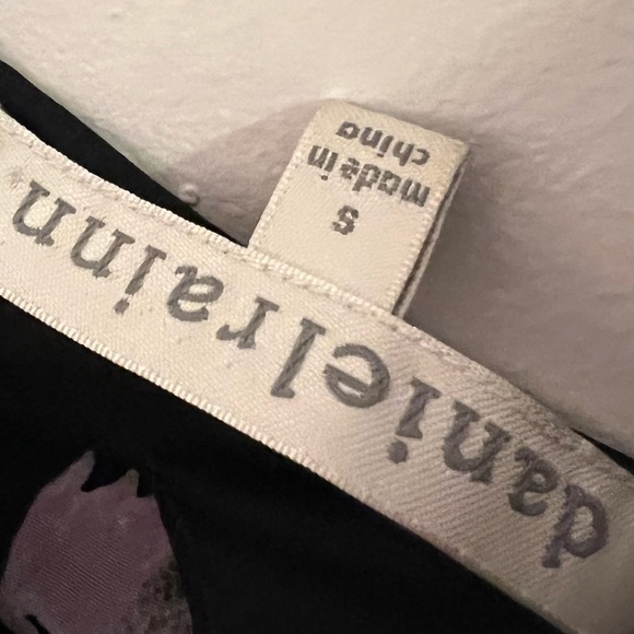 🌸Daniel Rainn Floral Semi Sheer Top S - Picture 6 of 8